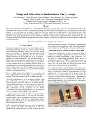 Design and Fabrication of Semiconductor Gas Gyroscope