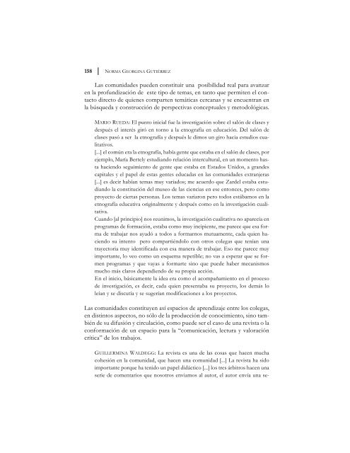 Texto completo - Consejo Mexicano de InvestigaciÃ³n Educativa, AC