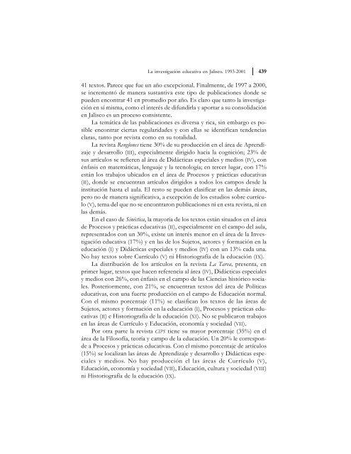 Texto completo - Consejo Mexicano de InvestigaciÃ³n Educativa, AC