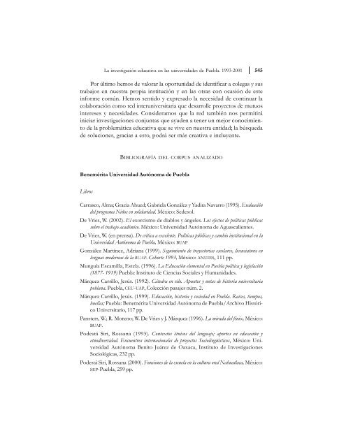 Texto completo - Consejo Mexicano de InvestigaciÃ³n Educativa, AC