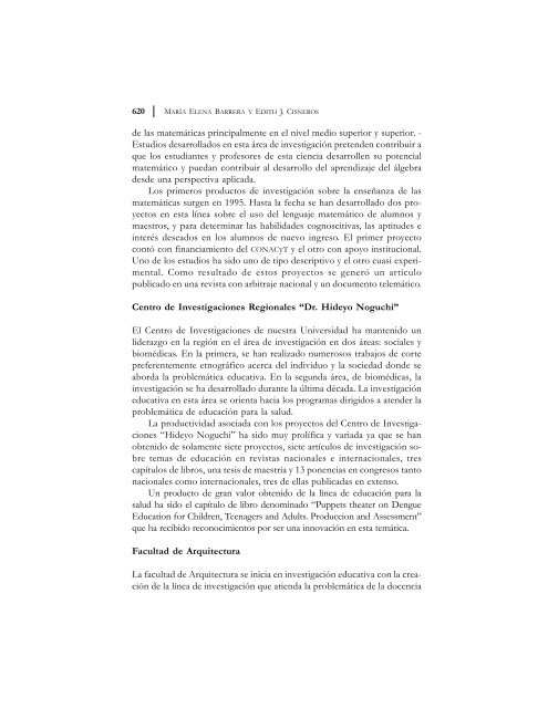 Texto completo - Consejo Mexicano de InvestigaciÃ³n Educativa, AC