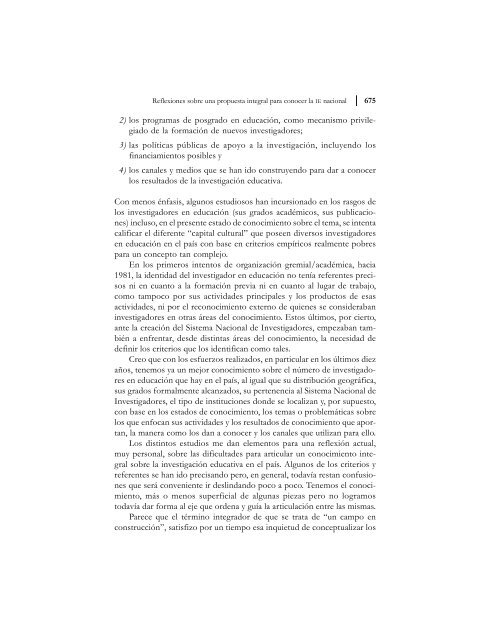 Texto completo - Consejo Mexicano de InvestigaciÃ³n Educativa, AC