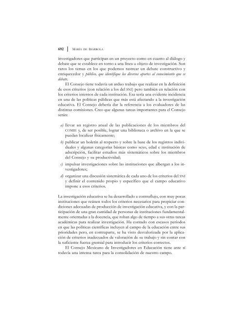 Texto completo - Consejo Mexicano de InvestigaciÃ³n Educativa, AC