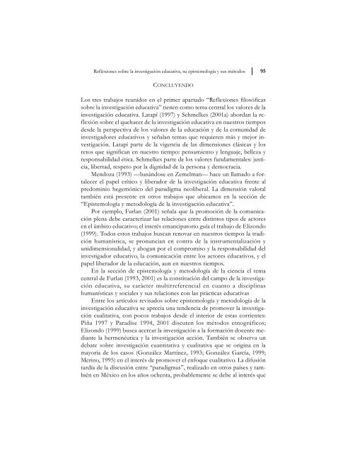 Texto completo - Consejo Mexicano de InvestigaciÃ³n Educativa, AC