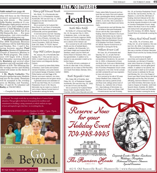 school - Carolina Weekly Newspapers