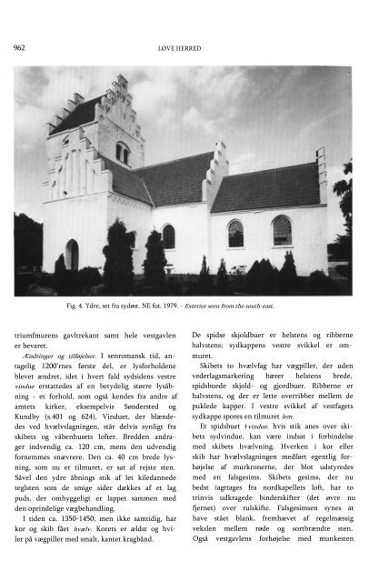 REERSLEV KIRKE - Danmarks Kirker - Nationalmuseet