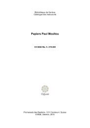 Papiers Paul Moultou