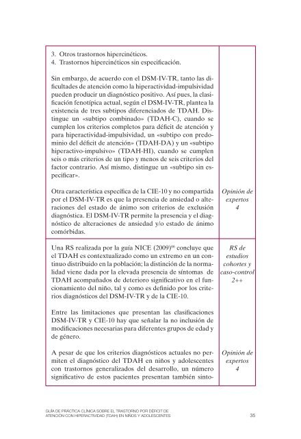 GPC sobre el TDAH (res.) - GuÃ­aSalud