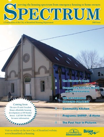 Spectrum Newsletter 2010 - City of Brantford