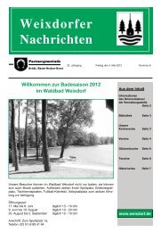 Weixdorfer Nachrichten