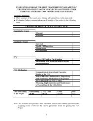 Format for First Concurrent Evaluation of Forest Development ...