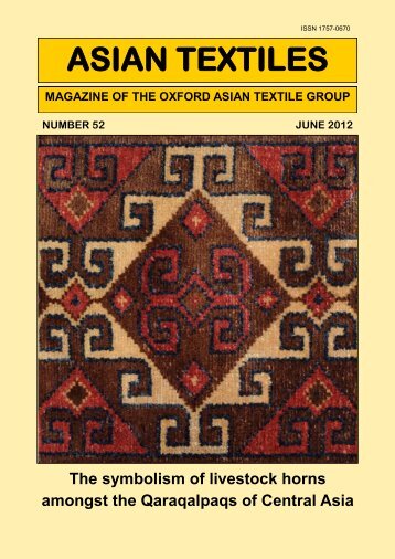 ASIAN TEXTILES - OATG. Oxford Asian Textile Group