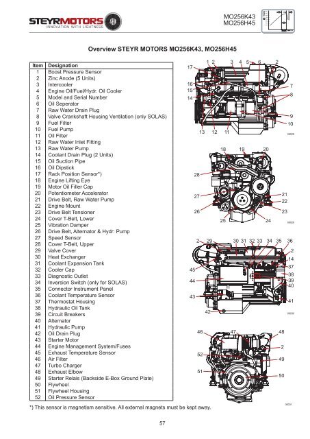 4 cylinders + 6 cylinders 4 cylinders + 6 cylinders - Steyr Motors