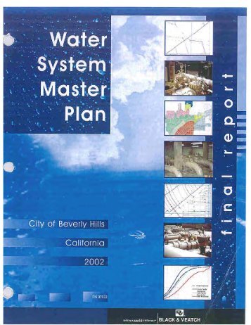 Water System Master Plan 2002 - the City of Beverly Hills