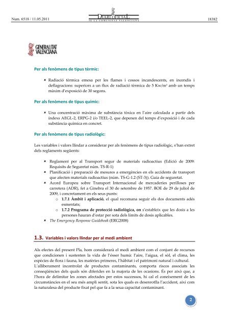 decret 49/2011 - Diari Oficial de la Comunitat Valenciana ...