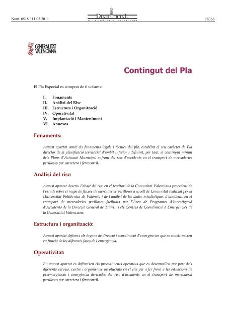 decret 49/2011 - Diari Oficial de la Comunitat Valenciana ...