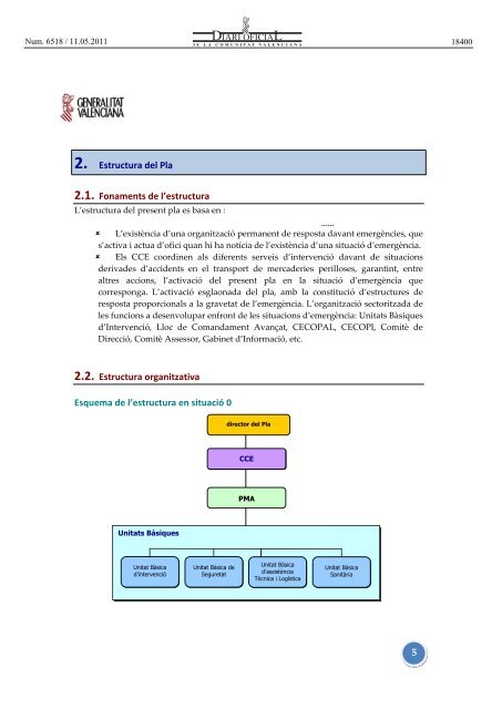 decret 49/2011 - Diari Oficial de la Comunitat Valenciana ...