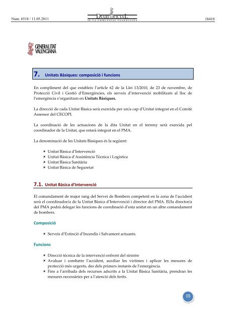 decret 49/2011 - Diari Oficial de la Comunitat Valenciana ...