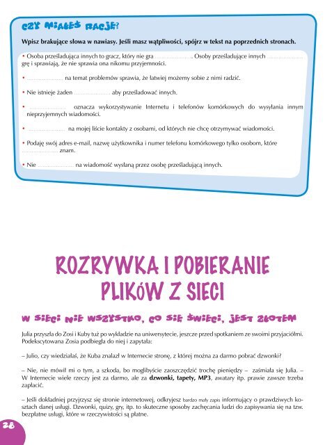 Pobierz elementarz dla dzieci (pdf) - UPC Polska