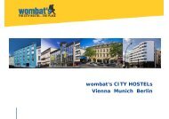 wombat's CITY HOSTEL Vienna - Wombats Hostels!