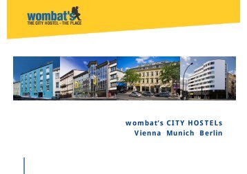 wombat's CITY HOSTEL Vienna - Wombats Hostels!