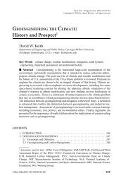 Geoengineering the climate history and prospect.pdf - David Keith