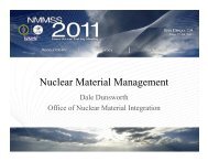 Nuclear Material Management - National Nuclear Security ...