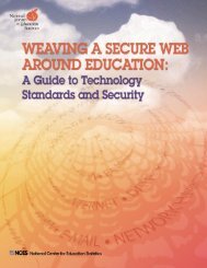 Weaving a Secure Web Around Education: A Guide to ... - ED Pubs