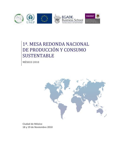 1Âª. mesa redonda nacional de producciÃ³n y consumo ... - DTIE