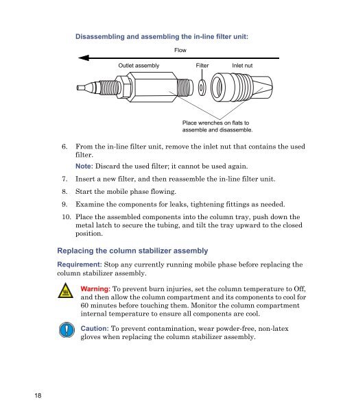 ACQUITY UPLC HT Column Heater Instructions - Waters