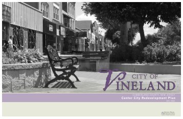 Center City Redevelopment Plan - City of Vineland