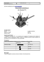 PIEGAFERRI UNIVERSALE Art. Sicutool 771