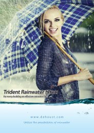 Trident Rainwater filters