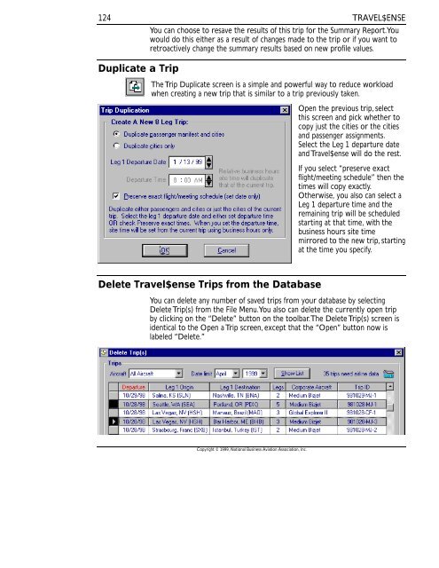 Travel$ense User's Guide (PDF, 139 MB) - NBAA