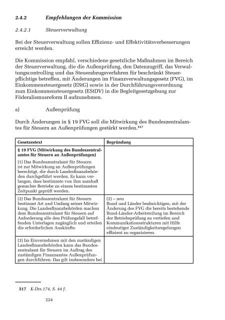 Die gemeinsame Kommission von Bundestag und Bundesrat zur ...