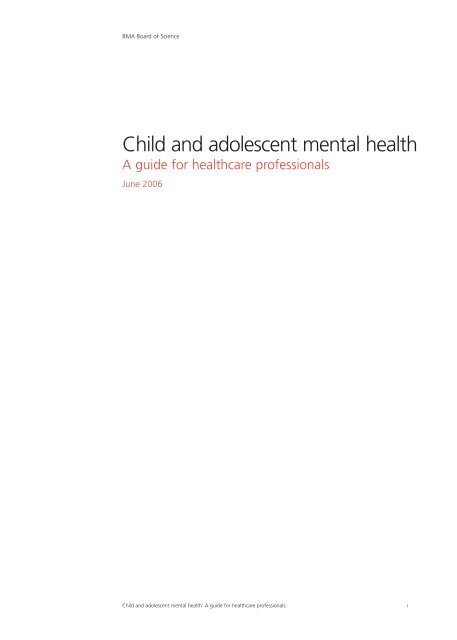 Child and adolescent mental health - Families Link International