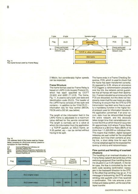 Frame Relay - for Faster and More Efficient Data Communications ...