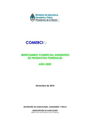 Comercio Exterior diciembre 2010