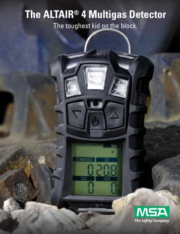 The ALTAIRÂ® 4 Multigas Detector - Systag