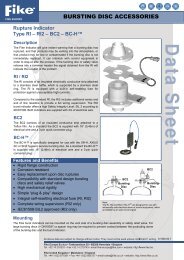 BURSTING DISC ACCESSORIES - webadmin1.net