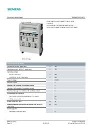 Product data sheet 3NP4070-0CA01