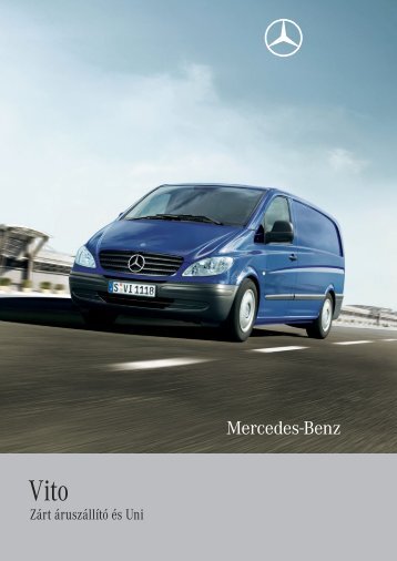ZÃ¡rt Ã¡ruszÃ¡llÃ­tÃ³ Ã©s Uni - Mercedes-Benz MagyarorszÃ¡g