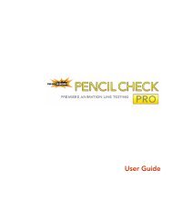 Pencil Check Pro User Guide - Toon Boom Animation