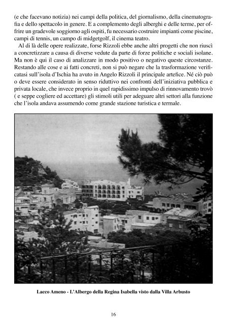 Lacco Ameno e l'isola d'Ischia - Gli anni '50 e '60 - La Rassegna d ...