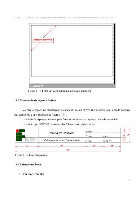 As aulas do dia 16 e 23 de usaremos para o desenho do ... - Wiki