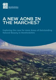 A NEW AONB IN THE MARCHES? - CPRE Herefordshire