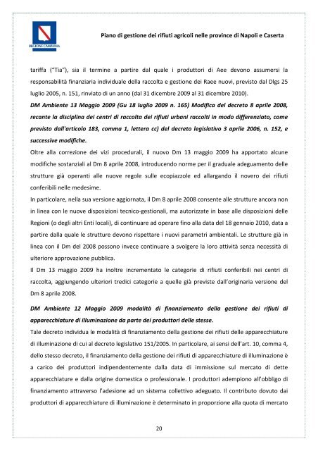 Assessorato Agricoltura - Regione Campania