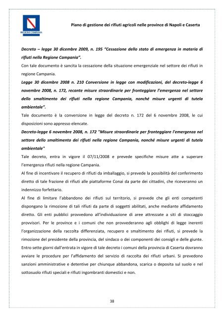 Assessorato Agricoltura - Regione Campania