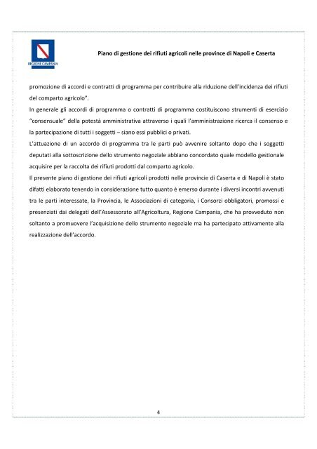 Assessorato Agricoltura - Regione Campania