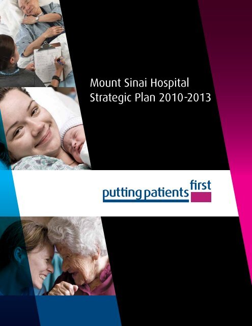 Mount Sinai Hospital Strategic Plan 2010-2013